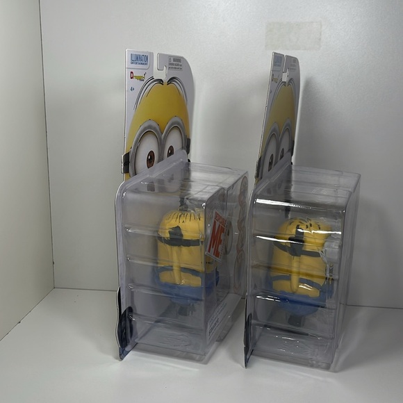 Despicable Me Minion Made Drop and Pop Jumping Minions Phil & Stuart NIP lot 2 - Picture 5 of 10